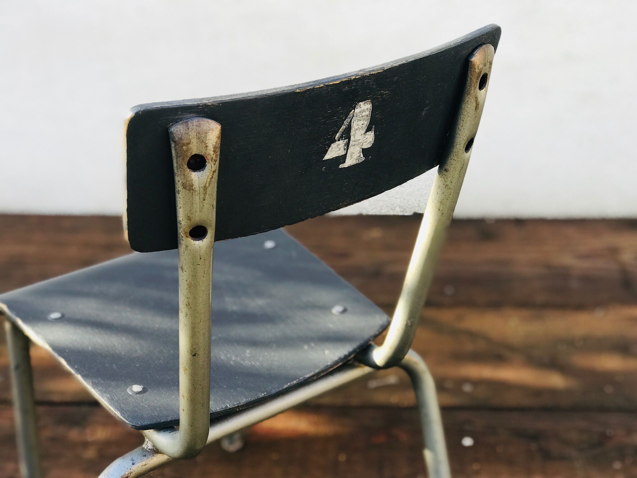 School vintage chair