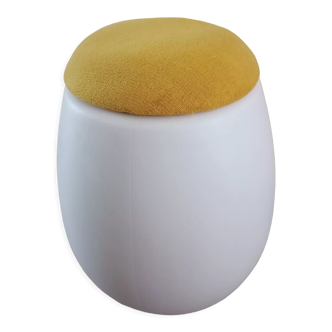 Vintage Allibert egg chest stool