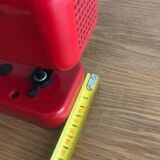 Applique/spot design année 80 rouge orientable