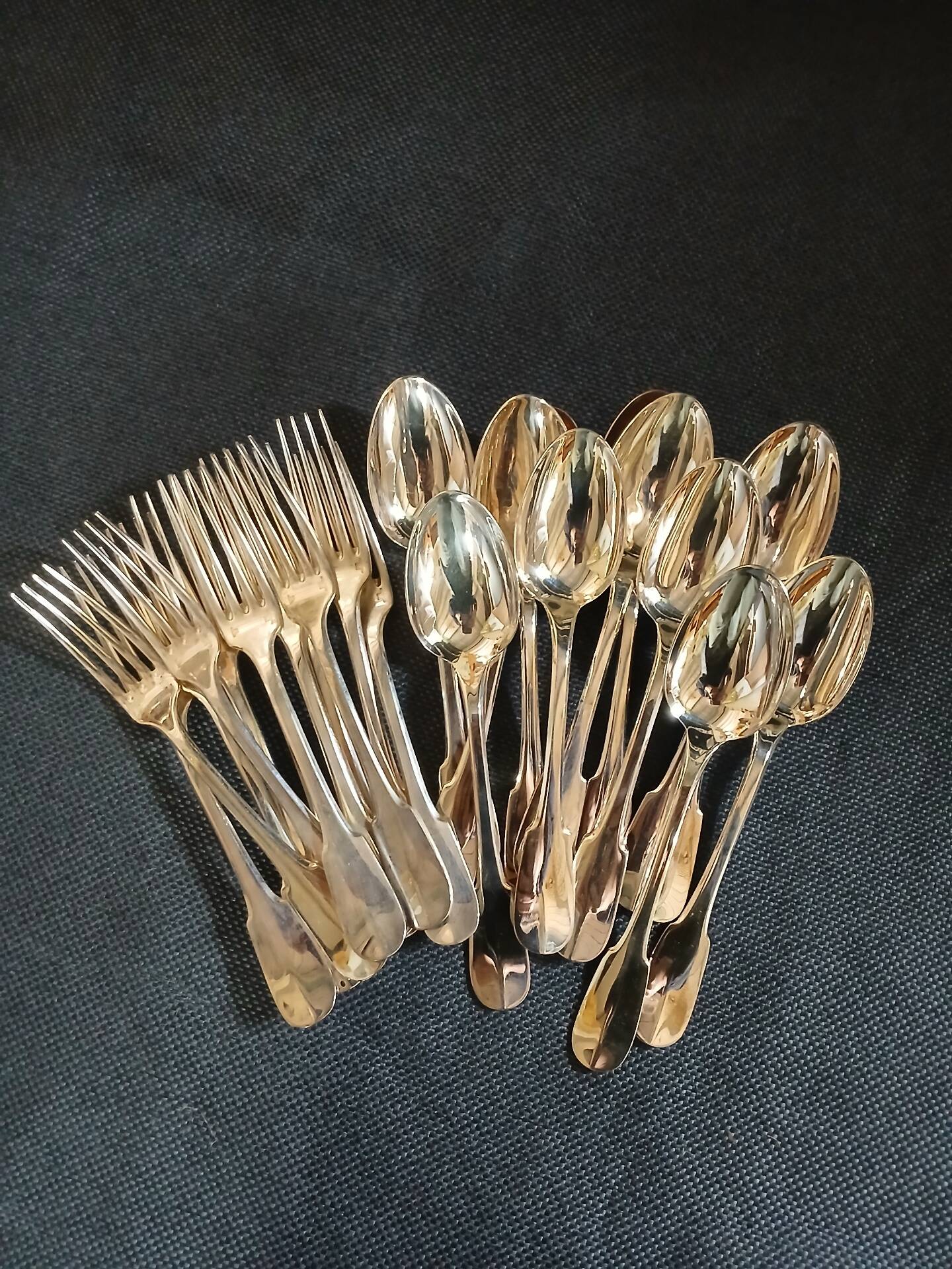 24-piece cutlery set Christofle