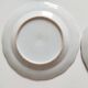 Set of 6 English porcelain dessert plates