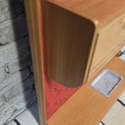 Vintage wall coat rack from the 50s/60s – Rockabilly design cloakroom