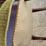 Louis XV style chair in solid mahogany from the 19th century