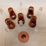Champagne flutes Francis Dumelié