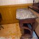 Beautiful Louis Philippe wood and marble console.