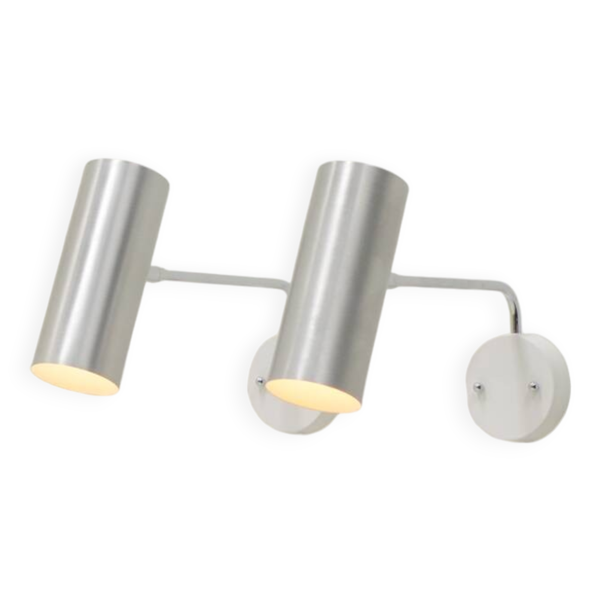 Set of 2 Raak Amsterdam spot wall lights, 1960s The Netherlands.