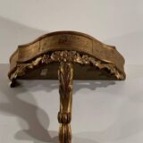 gilded wood console