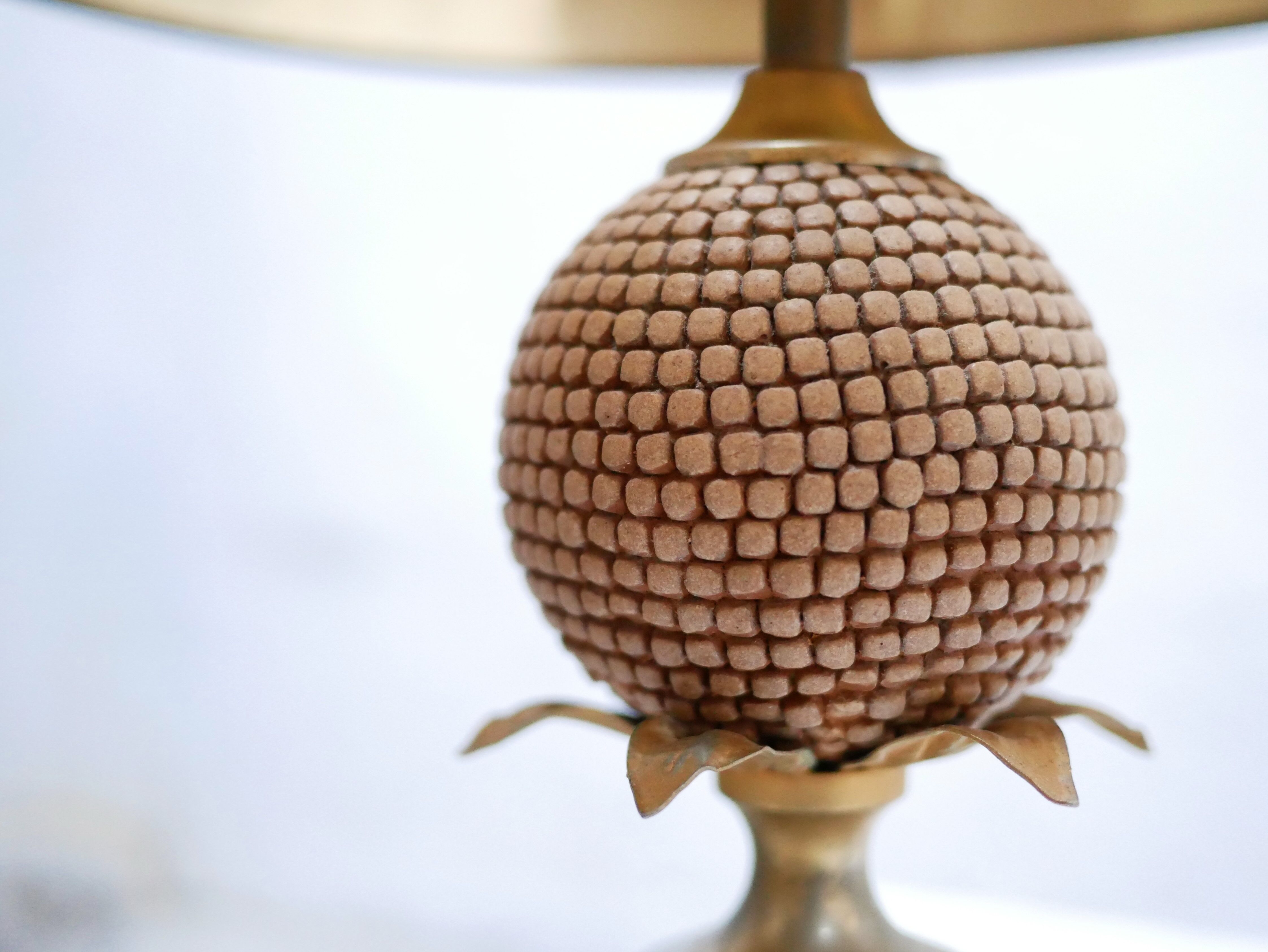 Vintage pineapple lamp