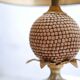 Vintage pineapple lamp
