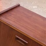 Vintage Scandinavian bar buffet from the 60s, teak