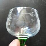 Set of 6 Alsace white wine glasses, new in their original box