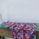 6 vintage Indian Simrane napkins