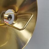 Hanging lamp by Fritz Schlegel for Lyfa Denmark, solid brass, model P295