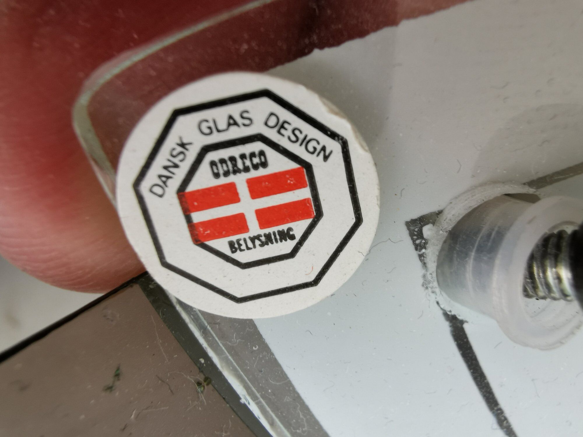 Set of 5 Danish Odreco wall lamps 80s 90s