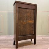 Curved furniture in louis xv period marquetry xviii eme century