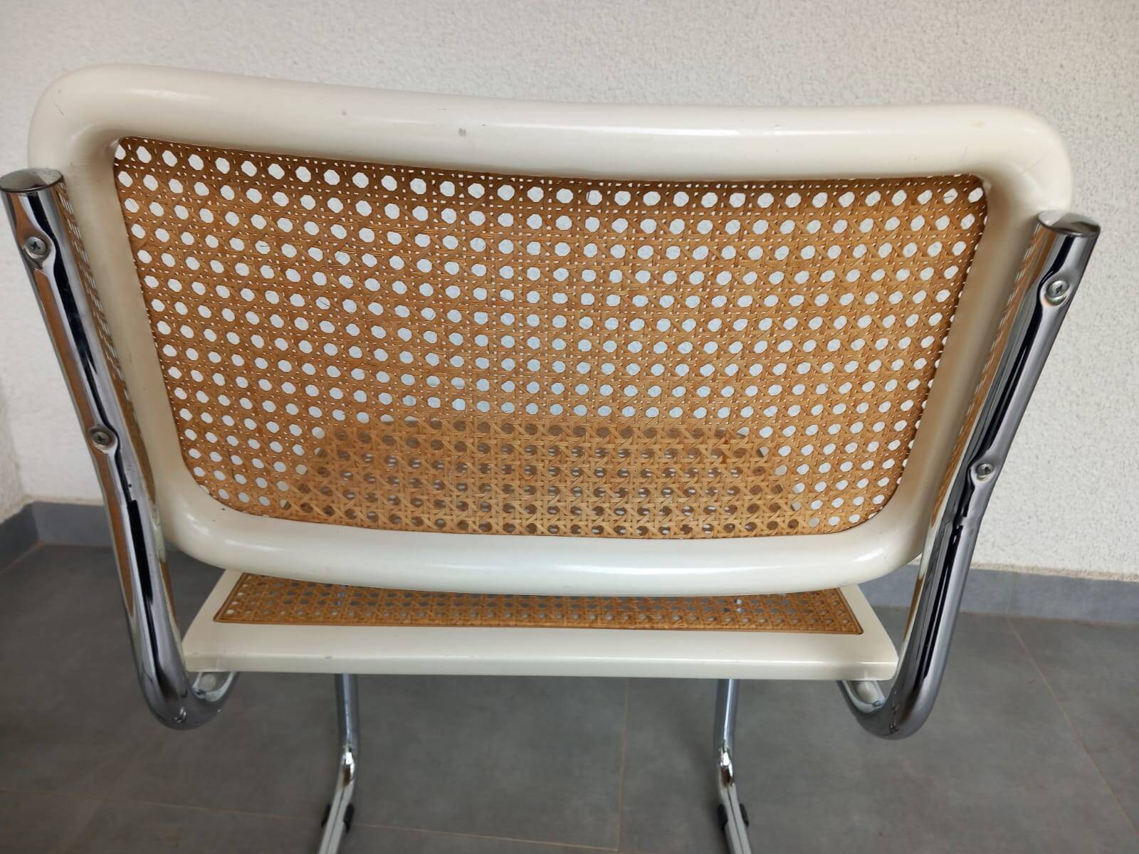 A pair of Italian chairs from the 1980s