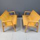 Mid century plywood benches