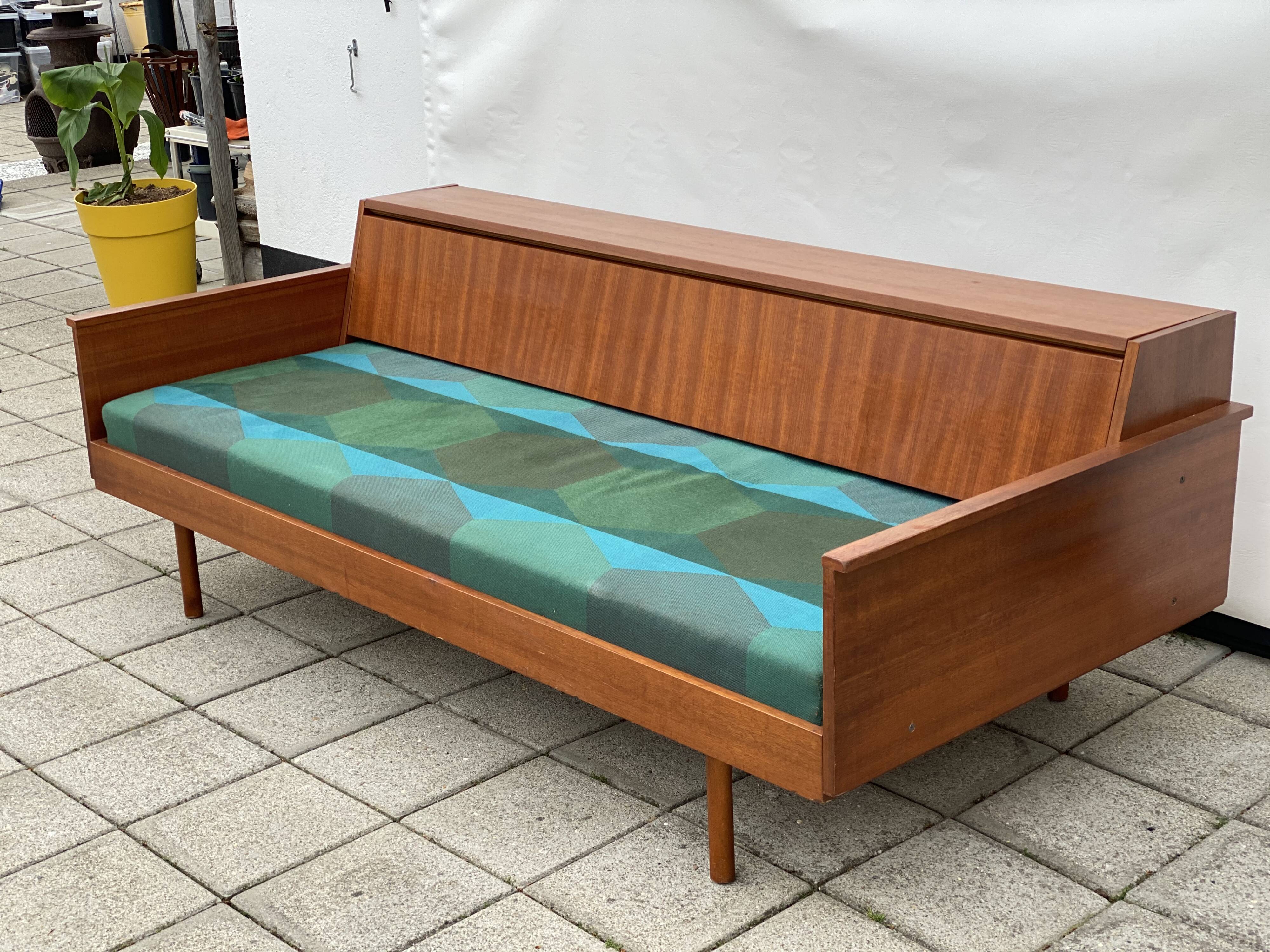 Scandinavian teak day bed