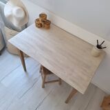 Antique wooden desk – farmhouse table - chic country spirit