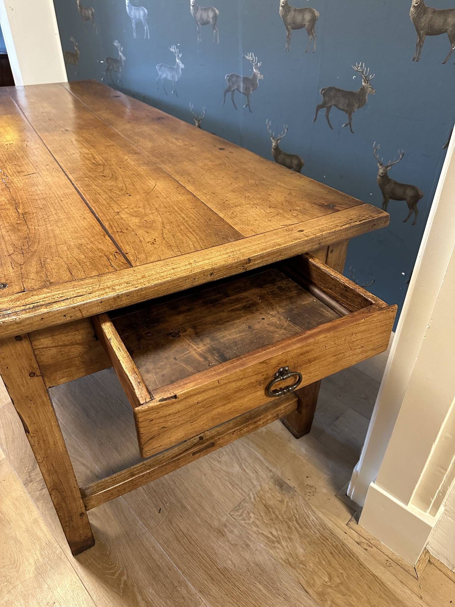 Large cherrywood farmhouse