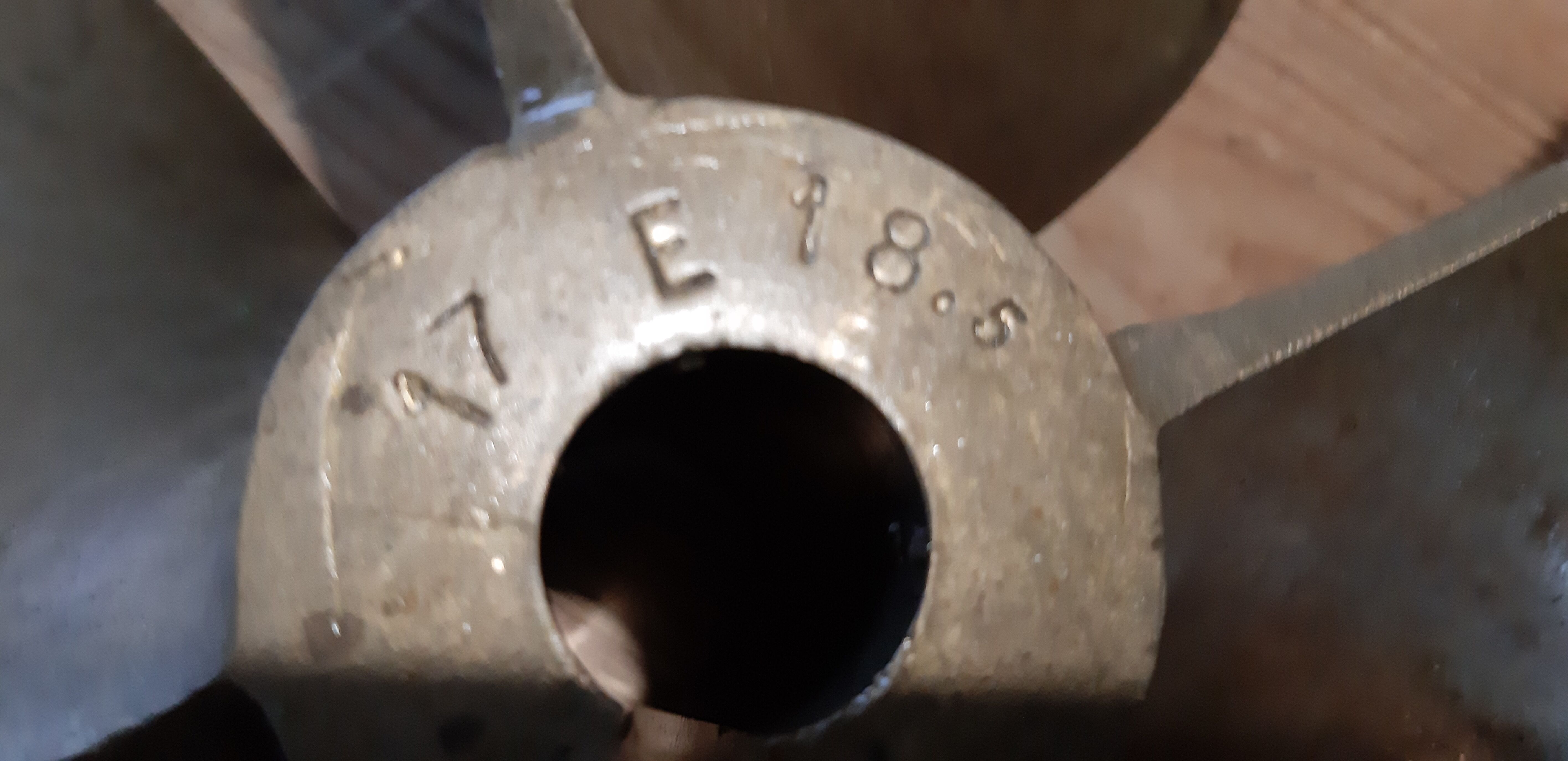 Radice bronze boat propeller