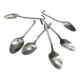 Set of 6 small spoons