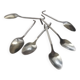 Set of 6 small spoons