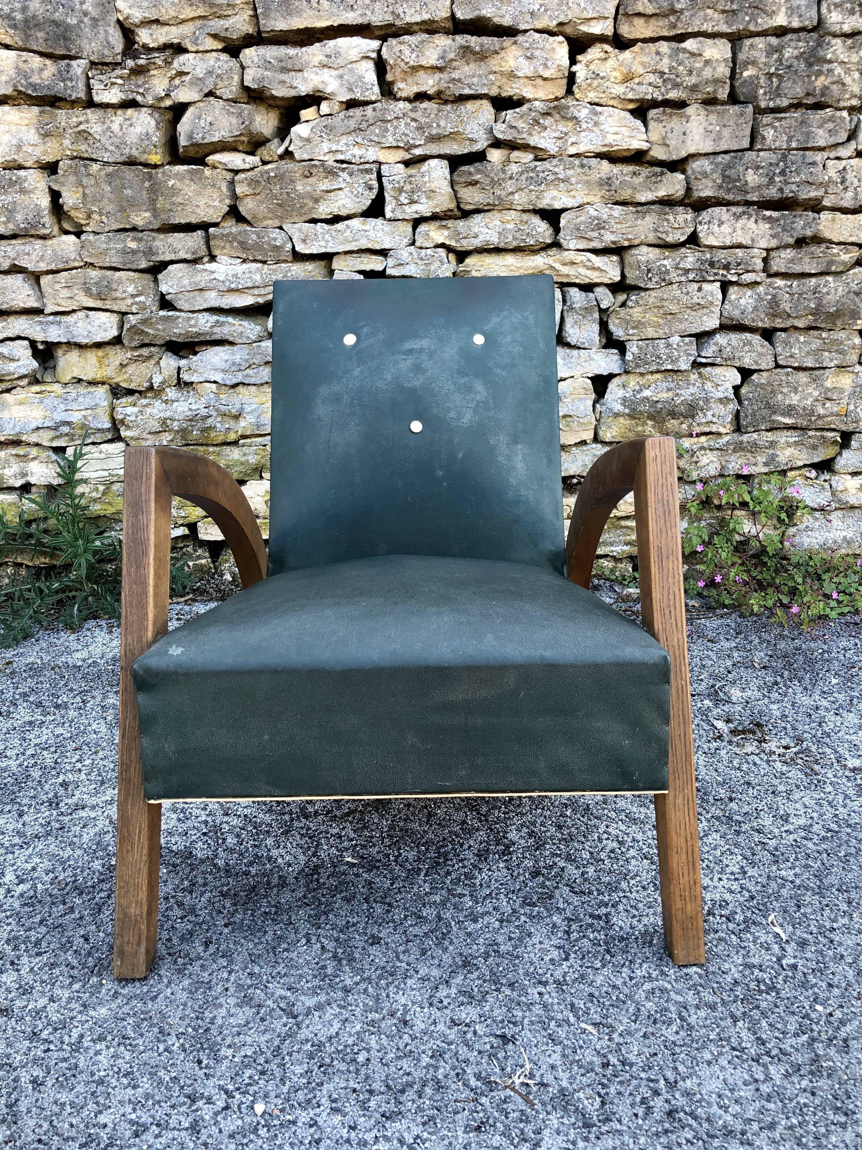 Vintage 1950s armchair
