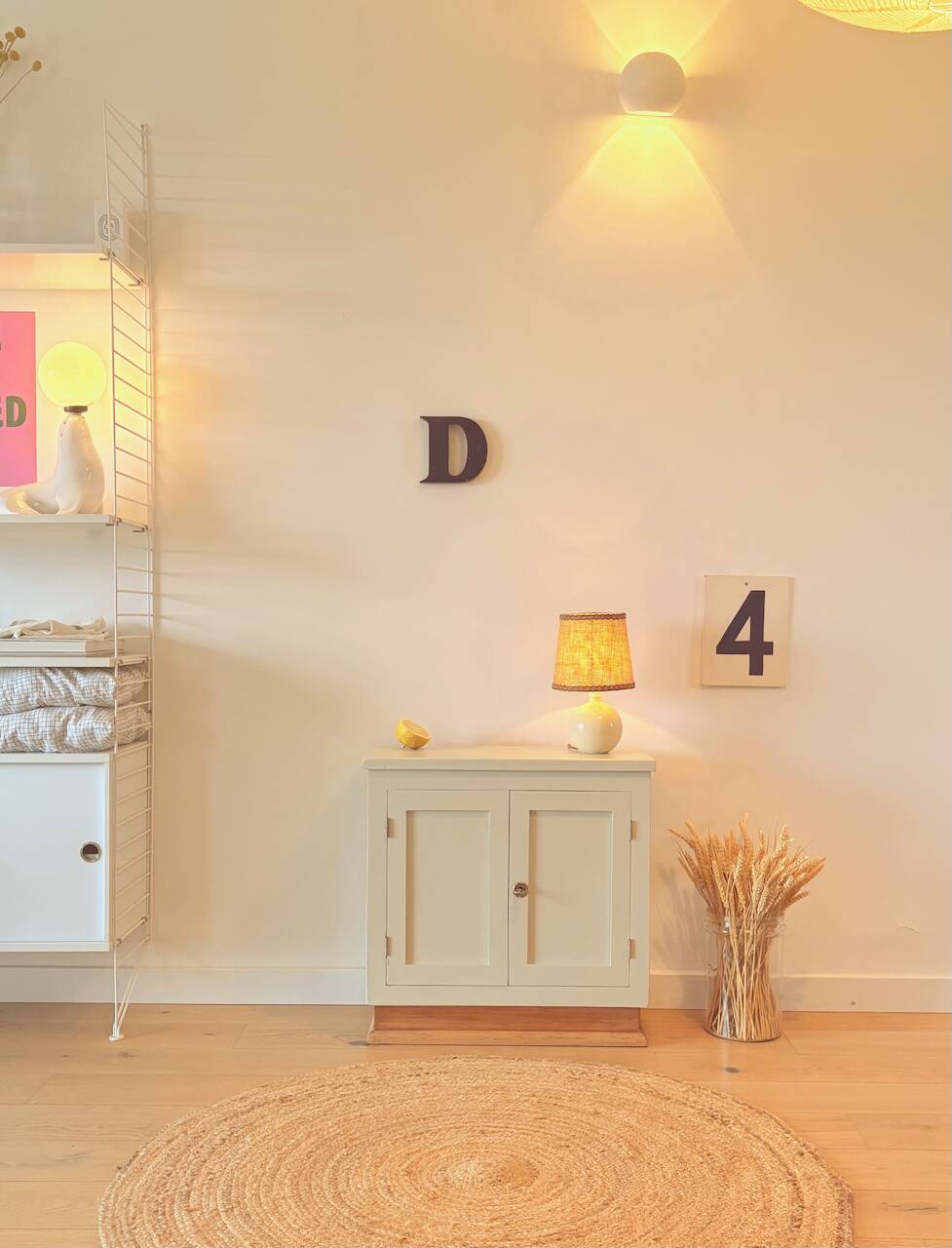 Small renovated vintage buffet