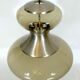 Stilux Milano, large metal and murano glass chandelier from 60s
