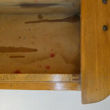 Old wooden bench for children