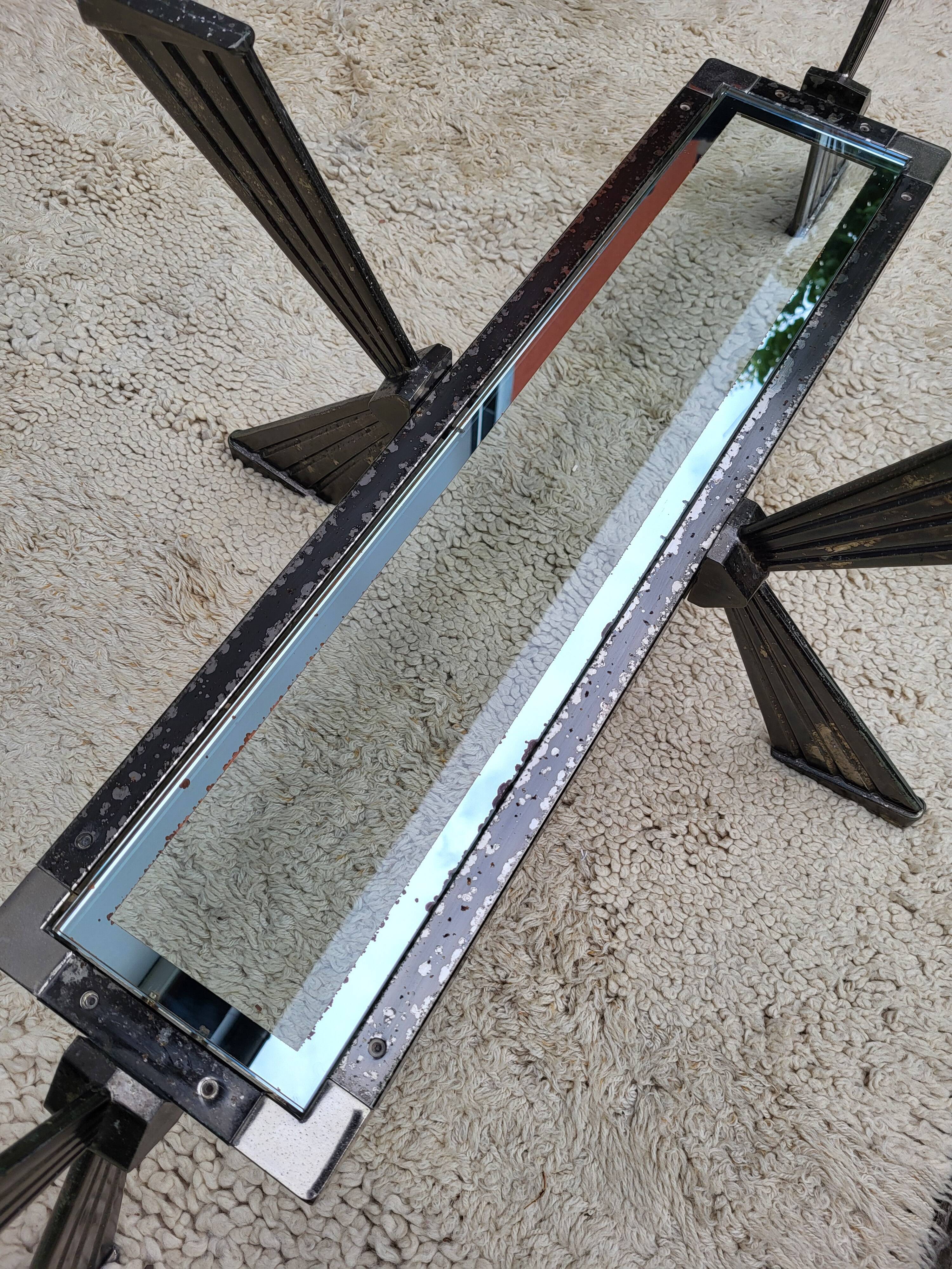 Art Deco oval coffee table 1940