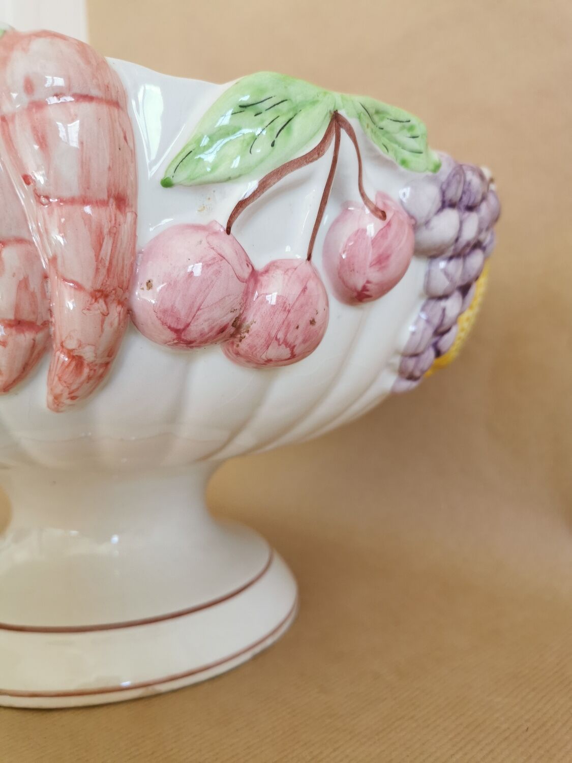 Slurry porcelain cup