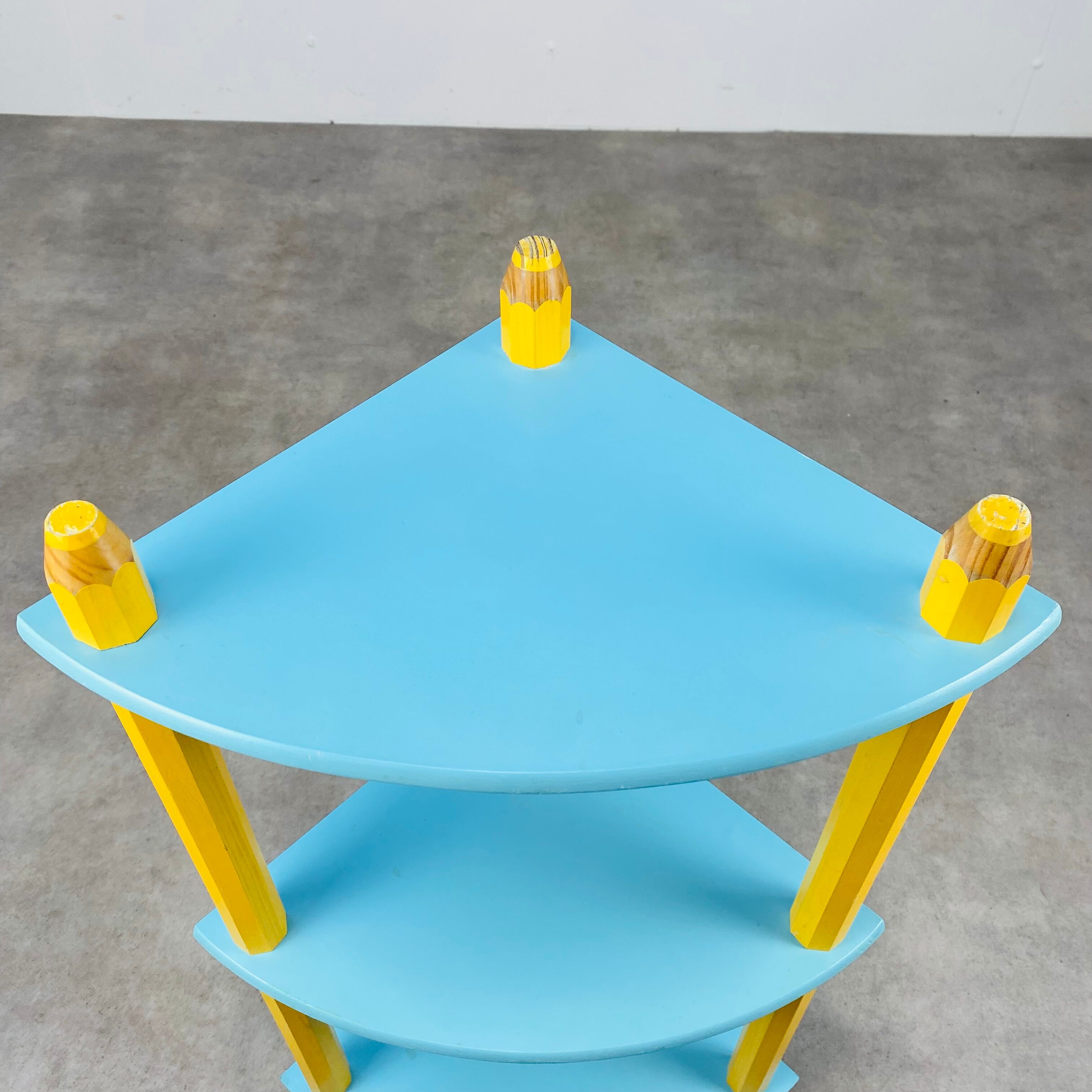 Pierre sala corner shelf for children