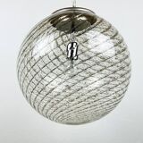 Vintage swirling Murano glass pendant lamp La Murrina, Italy, 1970s