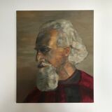 Portrait in oil
