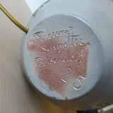 Old pottery lamp by G Schmitter Betschdorf