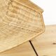 Mid-Century Rattan Lounge Chair