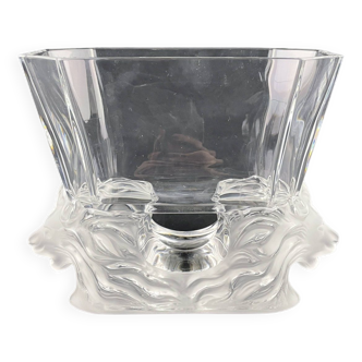 Coupe modèle « venise » en cristal de lalique