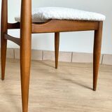 Series of 4 Scandinavian chairs from the 60s
