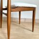 Series of 4 Scandinavian chairs from the 60s