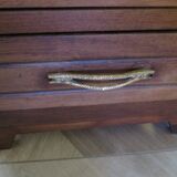 Art Deco style 4-drawer chest of drawers, 1950s