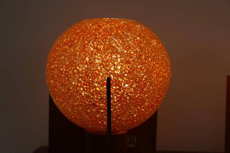 Pair of design table lamps "Rockets", 1960s