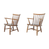 Paire de fauteuils, années 60