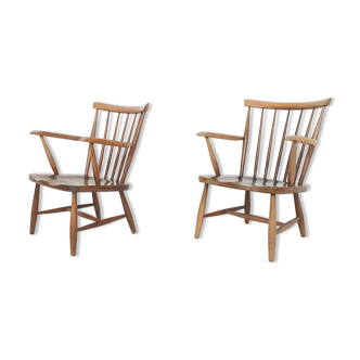 Paire de fauteuils, années 60