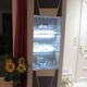 Backlit display case, oak and ceramic, very trendy