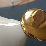 Faience statue from Desvres, communion angel by Gabriel Fourmaintraux.