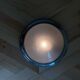 Wall light ceiling light thick glass chrome metal support