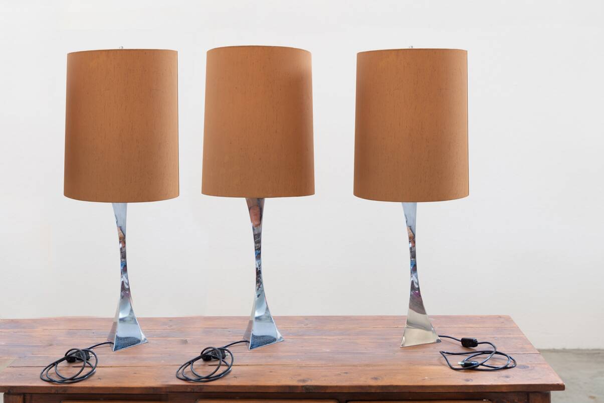 3 table lamps by A. Tonello and A. Montagna Grillo 1970