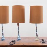 3 table lamps by A. Tonello and A. Montagna Grillo 1970